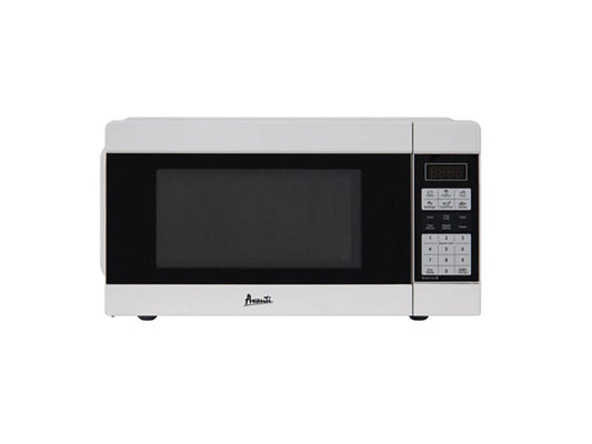 1.1 Cu. Ft. White Countertop Microwave