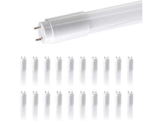 (case of 20) GE LED tube T8 36 inch replacement fluorescent LED tube, Type B Ballast Bypass, 4000K