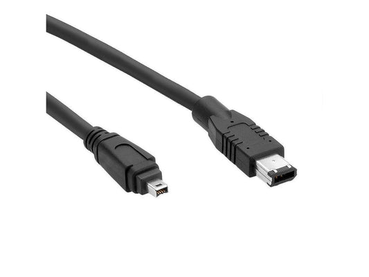 10 Pack LOT 6ft 6-pin to 4-pin Firewire IEEE 1394A Cable (6') by BattleBorn Cable -